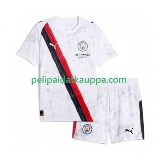Manchester City UPER Kids Koti Fanipelipaita (Lasten) 2025-2026 Lyhythihainen Manchester City UPER Kids Koti Fanipelipaita (Lasten) 2025-2026 Lyhythihainen