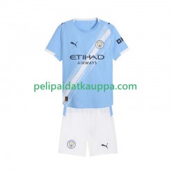 Manchester City Koti Fanipelipaita (Lasten) 2025-2026 Lyhythihainen