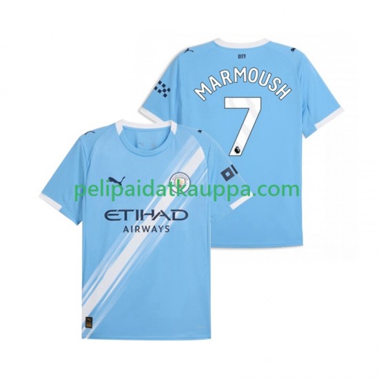 Manchester City Omar Marmoush 7 Koti Fanipelipaita (Miehet) 2025-2026 Lyhythihainen