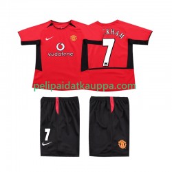 Manchester United BECKHAM 7 Retro Koti Fanipelipaita (Lasten) 2004 2002 Lyhythihainen