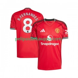 Manchester United Bruno Fernandes 8 Koti Fanipelipaita (Miehet) 2025-2026 Lyhythihainen