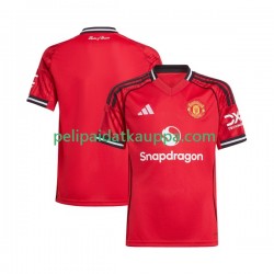 Manchester United Koti Fanipelipaita (Miehet) 2025-2026 Lyhythihainen