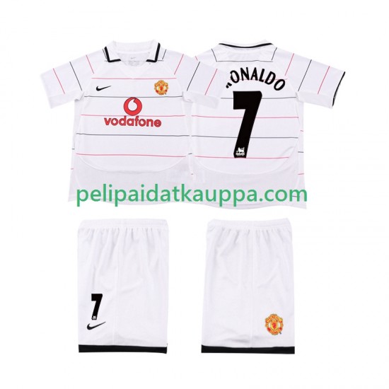 Manchester United Cristiano Ronaldo 7 2003 2005 Retro Koti Fanipelipaita (Lasten) Lyhythihainen Manchester United Cristiano Ronaldo 7 2003 2005 Retro Koti Fanipelipaita (Lasten) Lyhythihainen