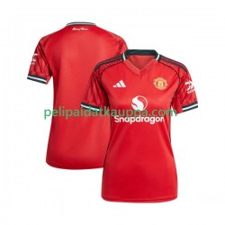 Manchester United Koti Fanipelipaita (Naiset) 2025-2026 Lyhythihainen
