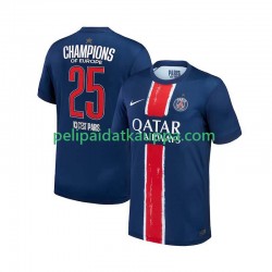 Paris Saint-Germain Champion Koti Fanipelipaita (Miehet) 2024-2025 Lyhythihainen