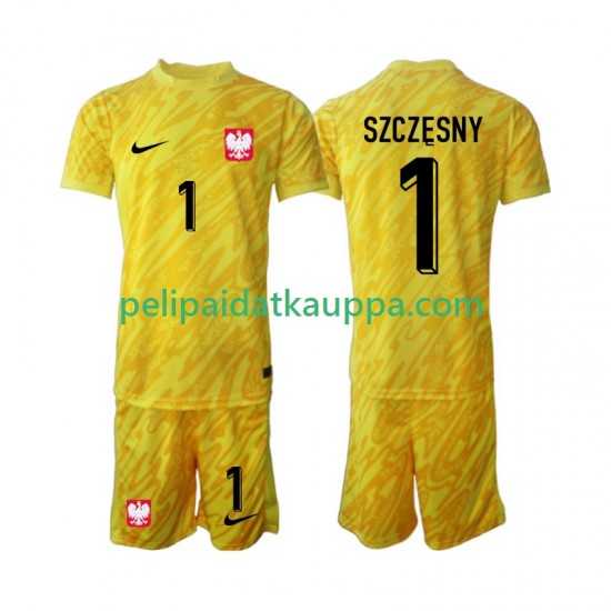 Puola Szczesny 1 Maalivahdin Koti Fanipelipaita (Lasten) 2024 Lyhythihainen Puola Szczesny 1 Maalivahdin Koti Fanipelipaita (Lasten) 2024 Lyhythihainen