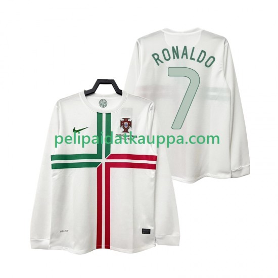Portugali Cristiano Ronaldo 7 2012 Retro Vieras Fanipelipaita (Miehet) Pitkähihainen