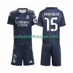 Real Madrid Arda Guler 15 Vieras Fanipelipaita (Lasten) 2025-2026 Lyhythihainen