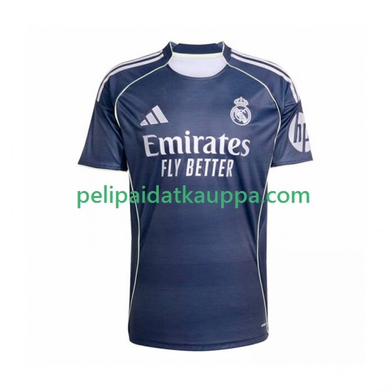 Real Madrid Vieras Fanipelipaita (Miehet) 2025-2026 Lyhythihainen