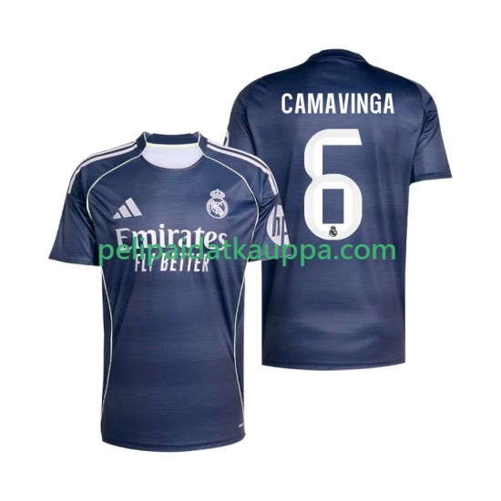 Real Madrid Camavinga 6 Vieras Fanipelipaita (Miehet) 2025-2026 Lyhythihainen