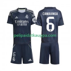Real Madrid Camavinga 6 Vieras Fanipelipaita (Lasten) 2025-2026 Lyhythihainen