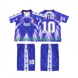 Real Madrid FIGO 10 1996-1997 Retro Vieras Fanipelipaita (Lasten) Lyhythihainen