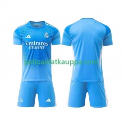 Real Madrid Maalivahdin Koti Fanipelipaita (Lasten) 2025-2026 Lyhythihainen