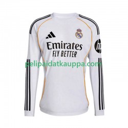 Real Madrid Koti Fanipelipaita (Miehet) 2025-2026 Pitkähihainen