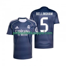Real Madrid Jude Bellingham 5 Vieras Fanipelipaita (Miehet) 2025-2026 Lyhythihainen