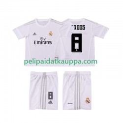 Real Madrid KROOS 8 2015 2016 Retro Koti Fanipelipaita (Lasten) Lyhythihainen