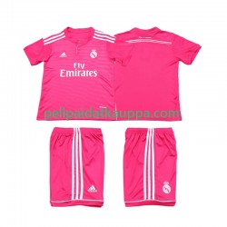 Real Madrid 2014 2015 Retro Vieras Fanipelipaita (Lasten) Lyhythihainen