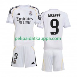 Real Madrid Mbappé Kylian 9 Koti Fanipelipaita (Lasten) 2025-2026 Lyhythihainen