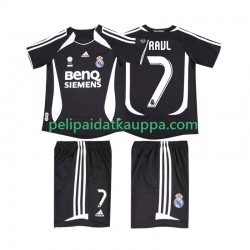 Real Madrid RAUL 7 2007 Retro Vieras Fanipelipaita (Lasten) 2006 Lyhythihainen