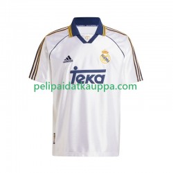 Real Madrid -2000 Retro Koti Fanipelipaita (Miehet) 1999 Lyhythihainen