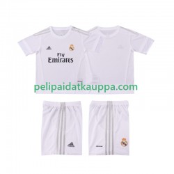 Real Madrid 2015 2016 Retro Koti Fanipelipaita (Lasten) Lyhythihainen