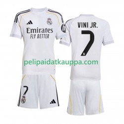 Real Madrid Vinicius Junior 7 Koti Fanipelipaita (Lasten) 2025-2026 Lyhythihainen