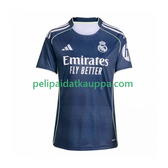 Real Madrid Vieras Fanipelipaita (Naiset) 2025-2026 Lyhythihainen