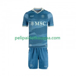 Napoli SSC Special Koti Fanipelipaita (Lasten) 2024-2025 Lyhythihainen
