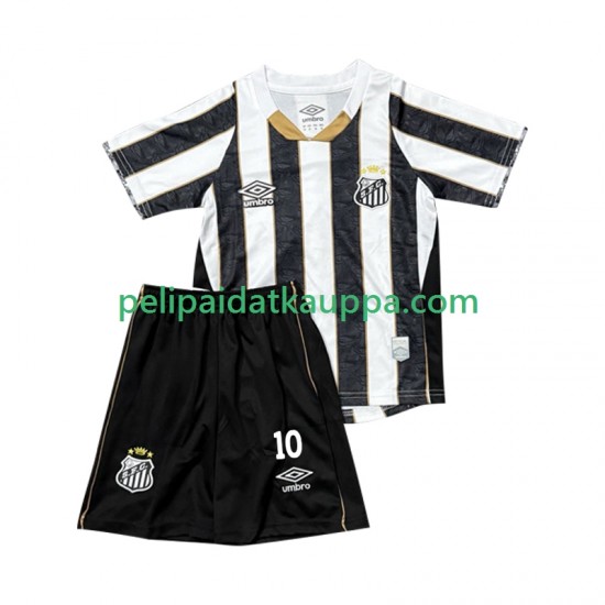 Santos FC Neymar JR 10 Vieras Fanipelipaita (Lasten) 2025-2026 Lyhythihainen
