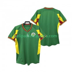 Senegal Retro Vieras Fanipelipaita (Miehet) 2002 Lyhythihainen