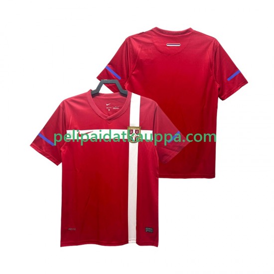 Serbia Retro Koti Fanipelipaita (Miehet) 2010 Lyhythihainen Serbia Retro Koti Fanipelipaita (Miehet) 2010 Lyhythihainen