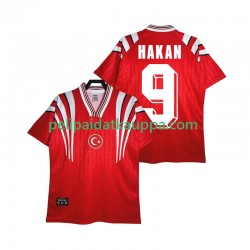 Turkki HAKAN 9 1996 Retro Koti Fanipelipaita (Miehet) Lyhythihainen