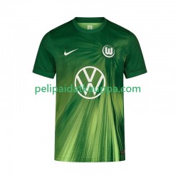 VfL Wolfsburg Koti Fanipelipaita (Miehet) 2025-2026 Lyhythihainen