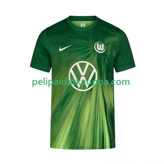 VfL Wolfsburg Koti Fanipelipaita (Miehet) 2025-2026 Lyhythihainen VfL Wolfsburg Koti Fanipelipaita (Miehet) 2025-2026 Lyhythihainen