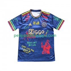 AFC Ajax Bob Marley Special Blue Koti Fanipelipaita (Miehet) 2025 Lyhythihainen