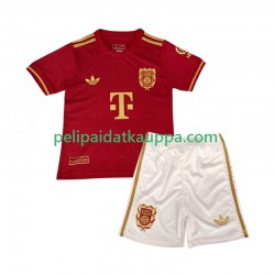 FC Bayern München 125th Anniversary Red Koti Fanipelipaita (Lasten) 2024-2025 Lyhythihainen