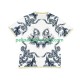 Real Madrid Versace White Edition Koti Fanipelipaita (Miehet) 2024-2025 Lyhythihainen