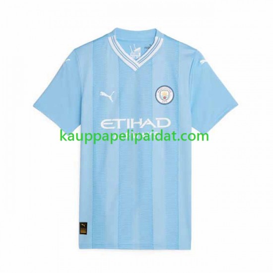 Manchester City Koti Fanipelipaita (Naiset) 2023-2024 Lyhythihainen Manchester City Koti Fanipelipaita (Naiset) 2023-2024 Lyhythihainen