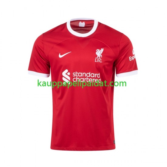 Liverpool Alexis Mac Allister 10 Koti Fanipelipaita (Miehet) 2023-2024 Lyhythihainen