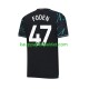 Manchester City Phil Foden 47 Kolmas Fanipelipaita (Miehet) 2023-2024 Lyhythihainen