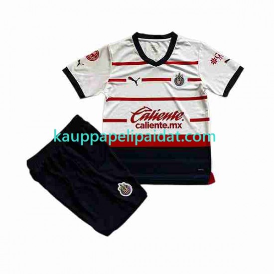 Deportivo Guadalajara Vieras Fanipelipaita (Lasten) 2023-2024 Lyhythihainen
