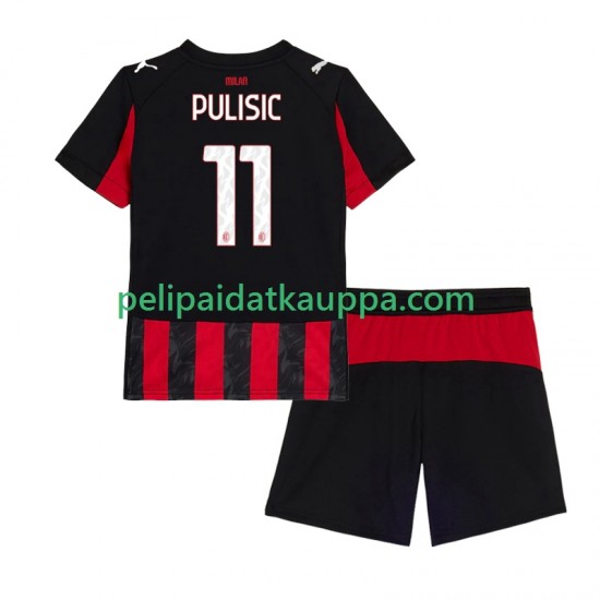 AC Milan Christian Pulisic 11 Koti Fanipelipaita (Lasten) 2025-2026 Lyhythihainen