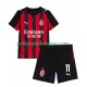 AC Milan Christian Pulisic 11 Koti Fanipelipaita (Lasten) 2025-2026 Lyhythihainen