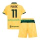 AC Milan Christian Pulisic 11 Kolmas Fanipelipaita (Lasten) 2025-2026 Lyhythihainen