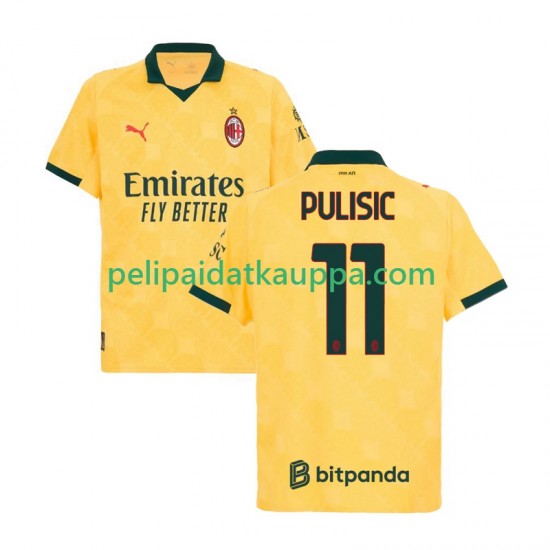 AC Milan Christian Pulisic 11 Kolmas Fanipelipaita (Miehet) 2025-2026 Lyhythihainen