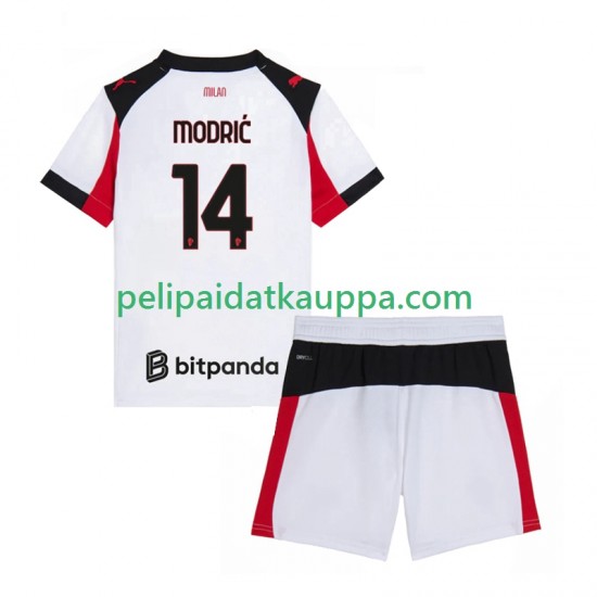 AC Milan Modrić Luca 14 Vieras Fanipelipaita (Lasten) 2025-2026 Lyhythihainen AC Milan Modrić Luca 14 Vieras Fanipelipaita (Lasten) 2025-2026 Lyhythihainen