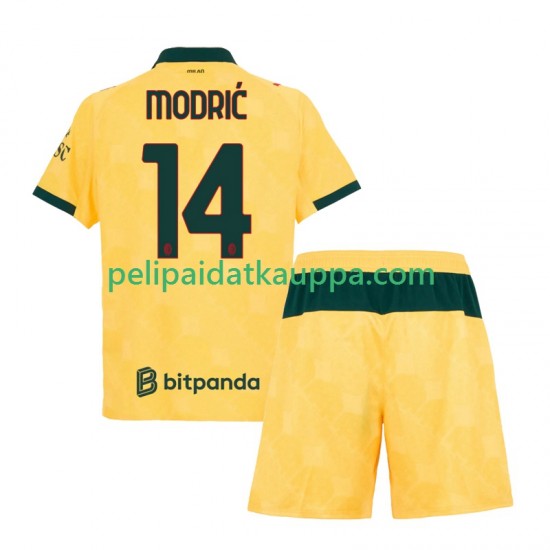 AC Milan Modrić Luca 14 Kolmas Fanipelipaita (Lasten) 2025-2026 Lyhythihainen AC Milan Modrić Luca 14 Kolmas Fanipelipaita (Lasten) 2025-2026 Lyhythihainen
