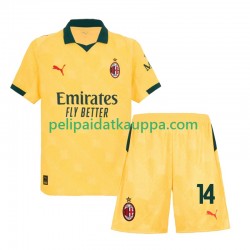 AC Milan Modrić Luca 14 Kolmas Fanipelipaita (Lasten) 2025-2026 Lyhythihainen