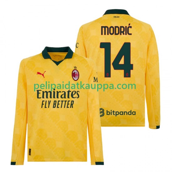 AC Milan Modrić Luca 14 Kolmas Fanipelipaita (Miehet) 2025-2026 Pitkähihainen