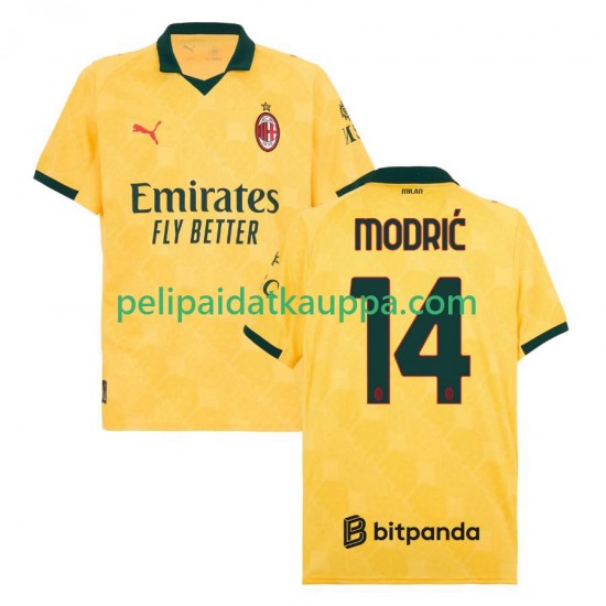 AC Milan Modrić Luca 14 Kolmas Fanipelipaita (Miehet) 2025-2026 Lyhythihainen